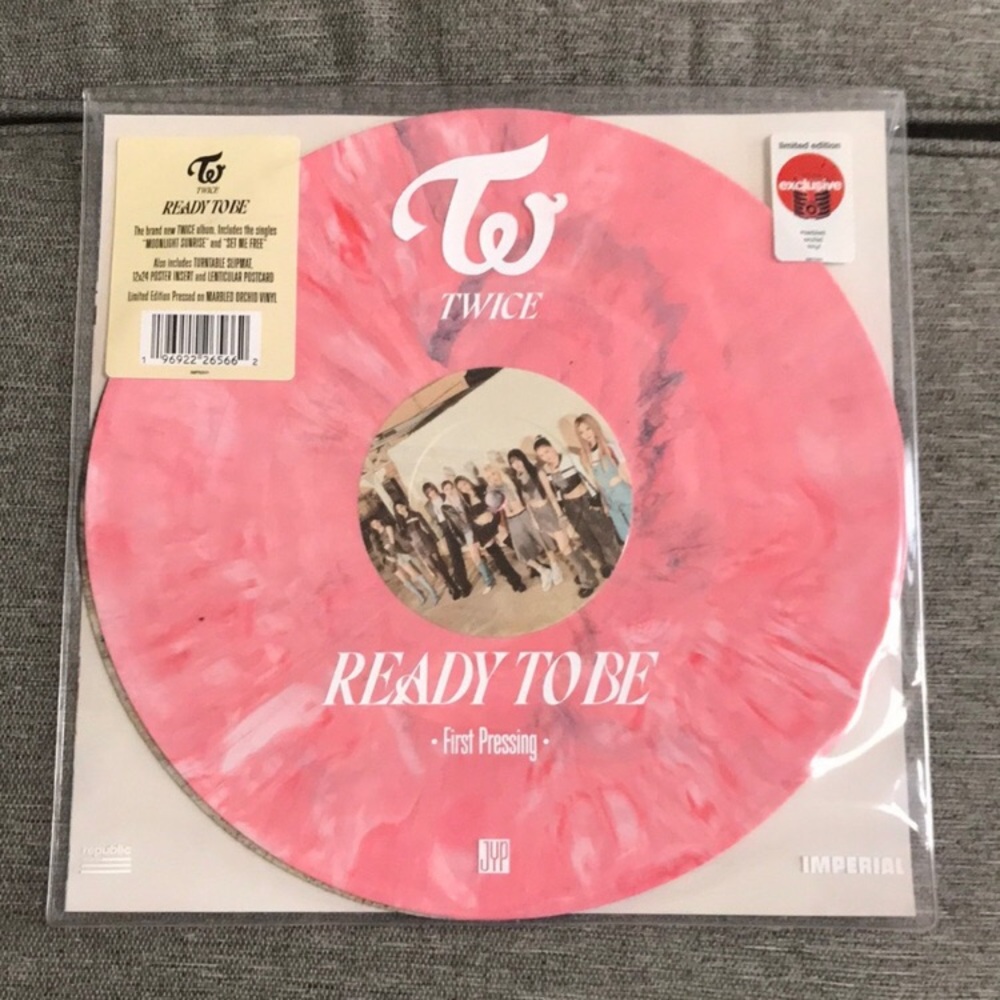 Twice Ready To Be First Pressing Target Exclusive Marbled Orchid Vinyl